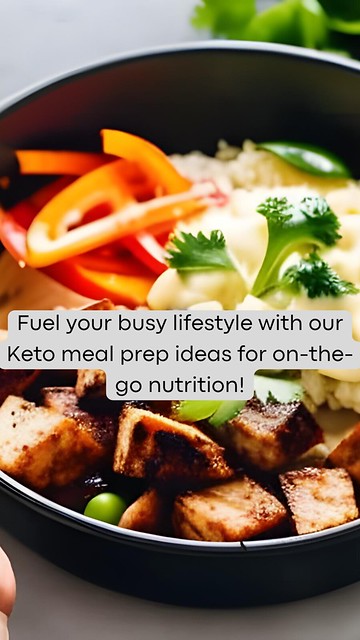 Fuel your busy lifestyle with our Keto meal prep ideas for on-the-go nutrition