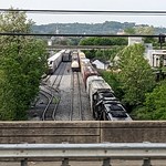 TRAINS DE MARCHANDISES Le transport de marchandises par rail aux États-Unis est particulièrement efficace et transporte 38 % du volume total de marchandises.