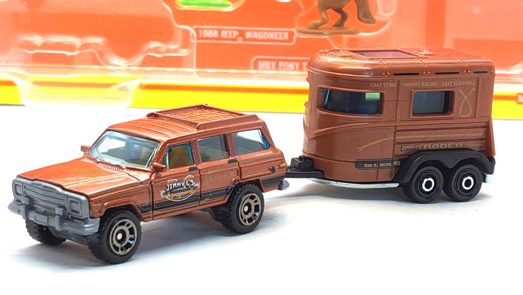 MATCHBOX 1989 JEEP GRAND WAGONEER NO29 JIMMY G'S RODEO AND… | Flickr