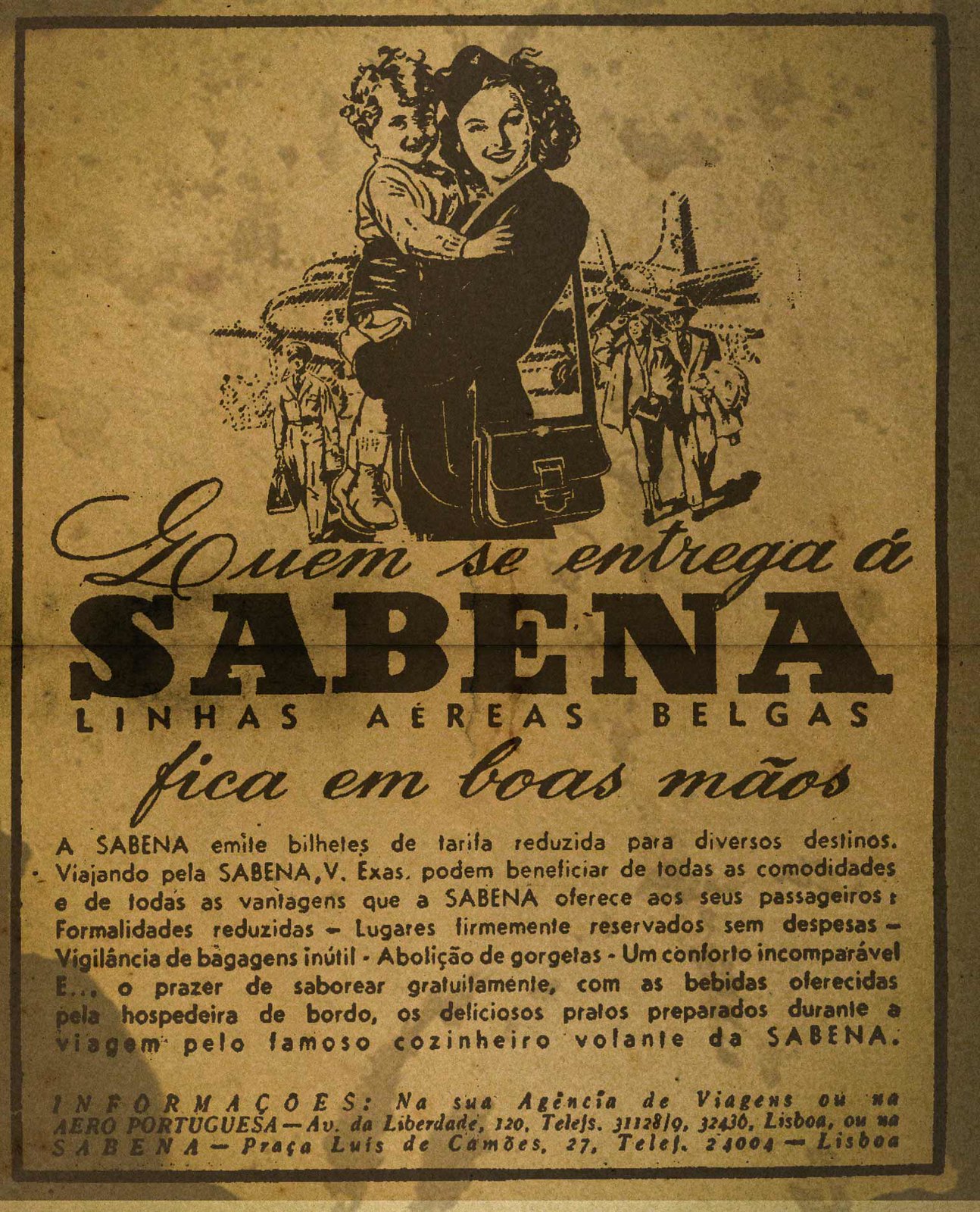 SABENA, 1950