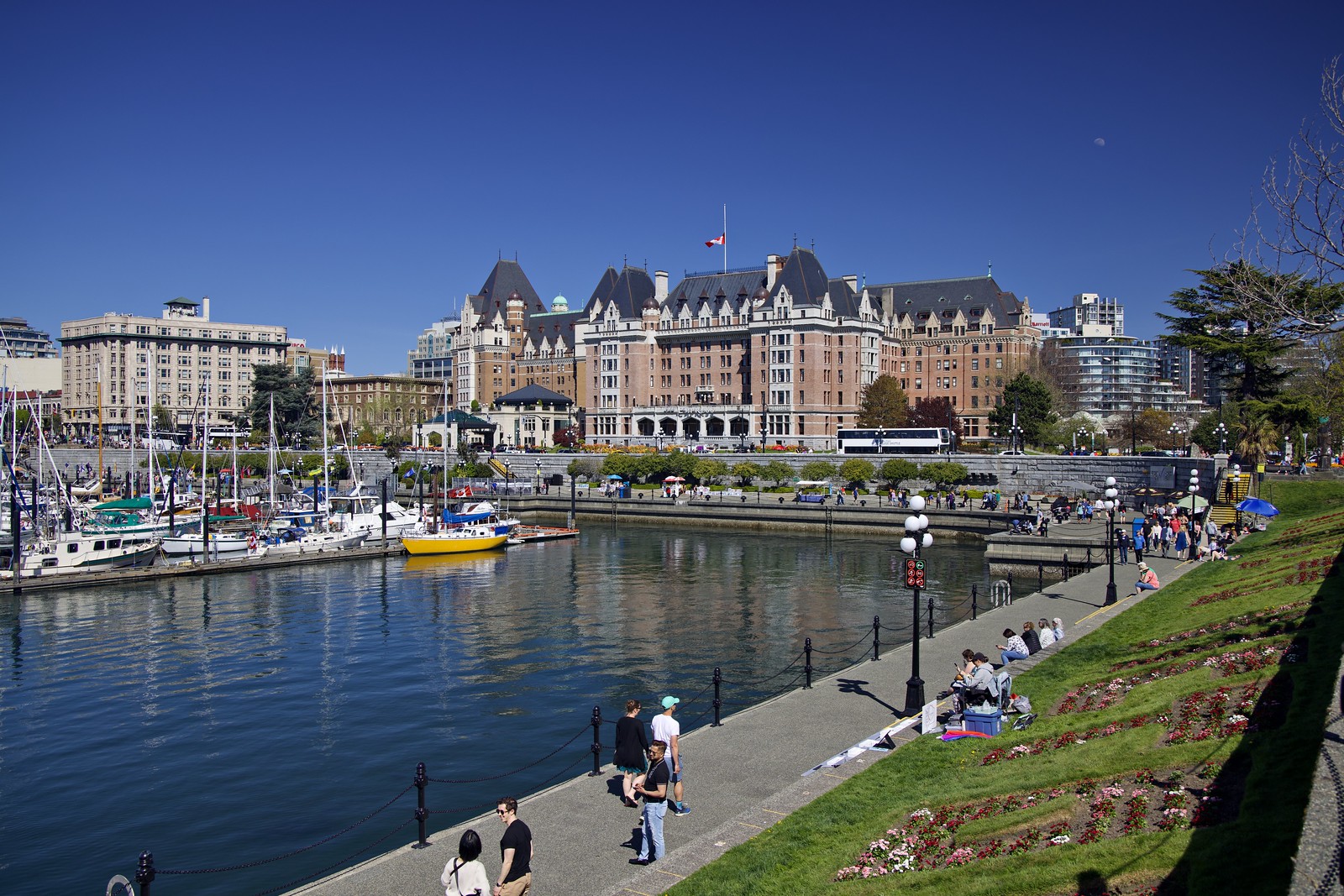 The Inner Harbour, Causeway and Empress Hotel