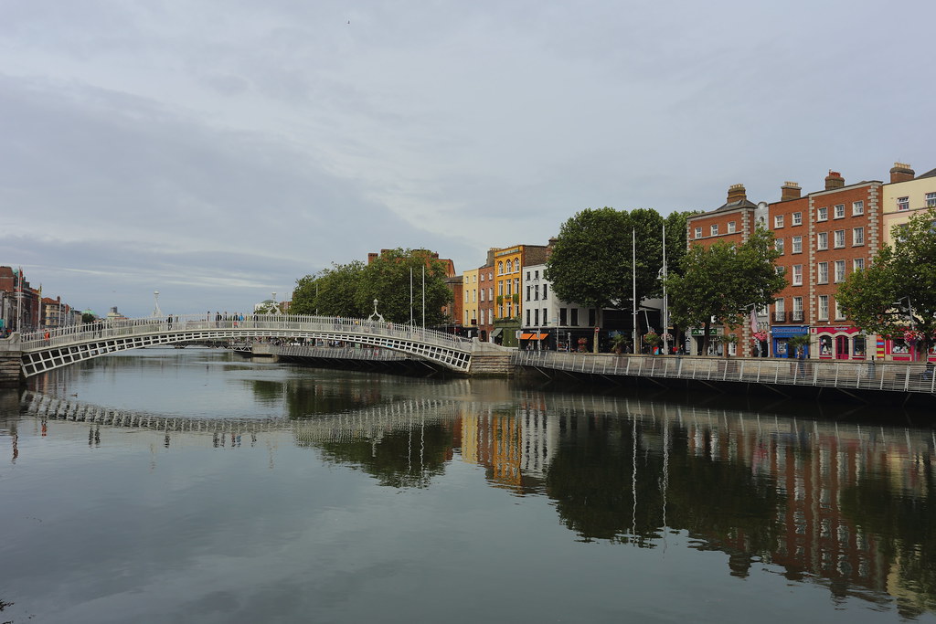 Ha'penny Bridge, Dublin, Irland