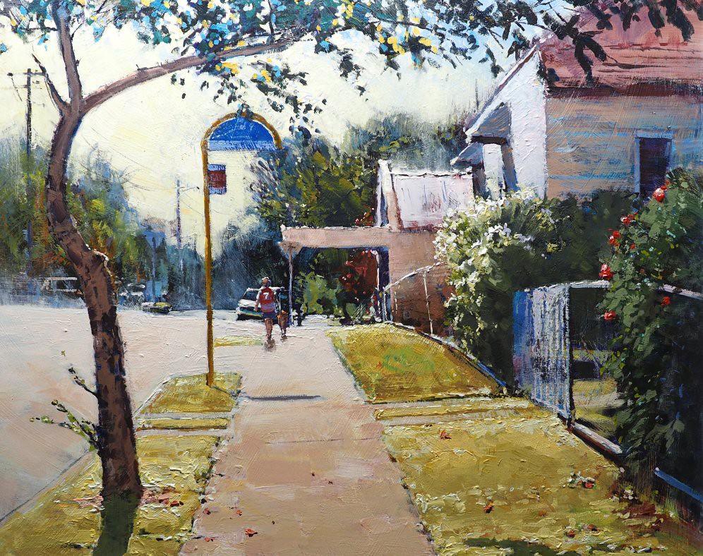 A Quiet Suburban Street - cropped
