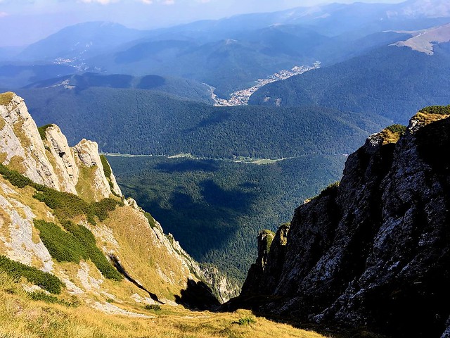 Viev from the BUCEGI mountains