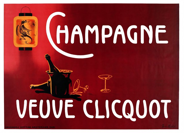 ROESSEL, Arnold van. Champagne Veuve Clicquot.