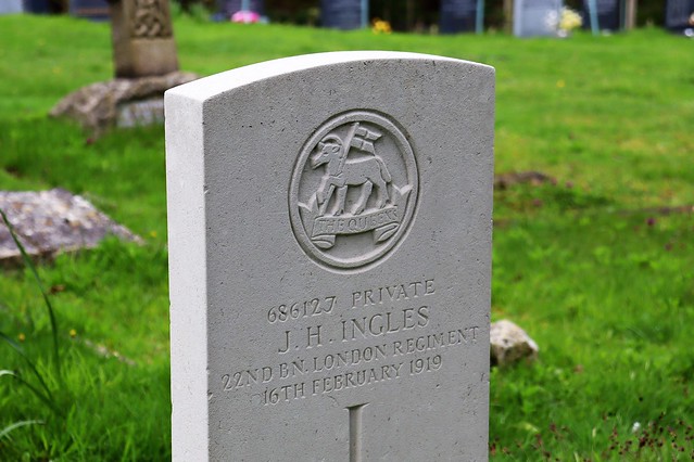 Private John Ingles, London Regiment