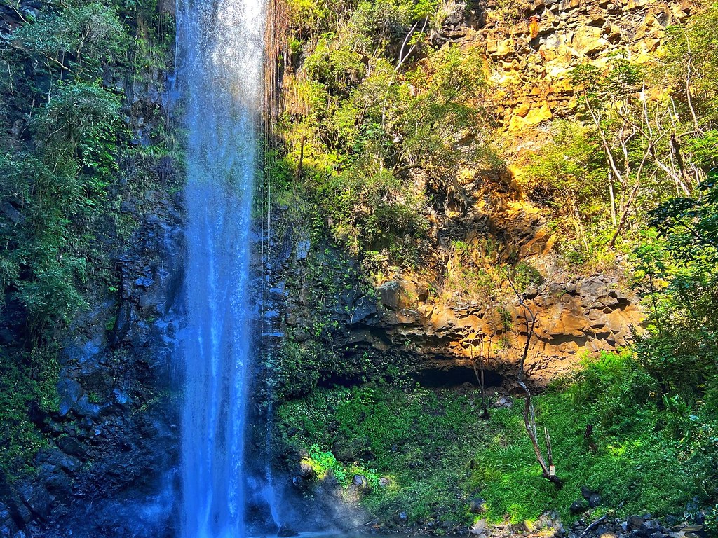 Kayaking and Hiking to Secret Falls in Kauai, Hawaii
