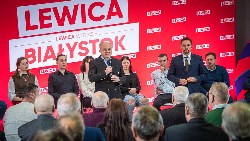 Spotkanie otwarte z&nbsp;marszałkiem Włodzimierzem Czarzastym w&nbsp;Białymstoku
