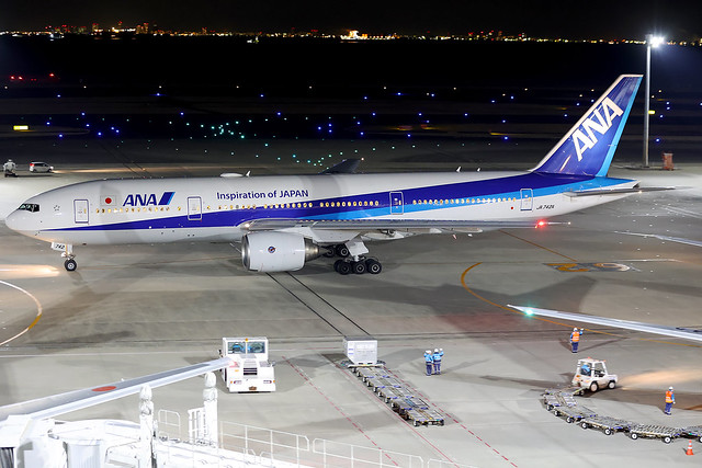 All Nippon Airways | Boeing 777-200ER | JA742A | Tokyo Haneda