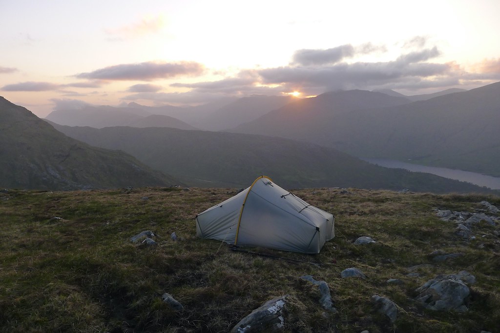 Wild camp above Loch Arkaig