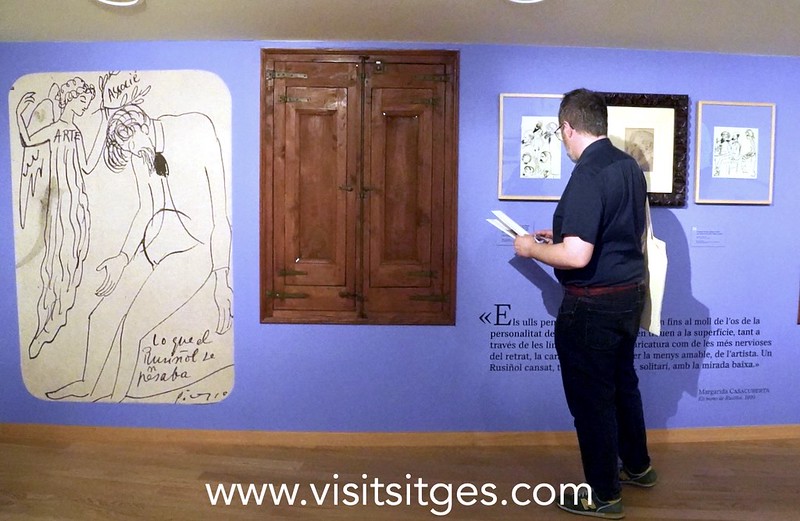 Año Picasso en Sitges, programa y exposición «Rusiñol visto por Picasso»