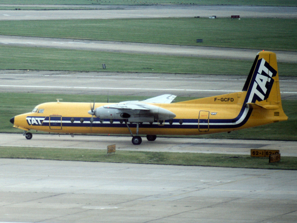 F-GCFD Fairchild FH-227B of TAT-Touraine Air Transport
