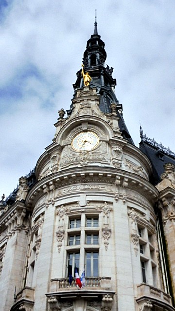 19 - Sens - Hôtel de Ville - Façade, Détail