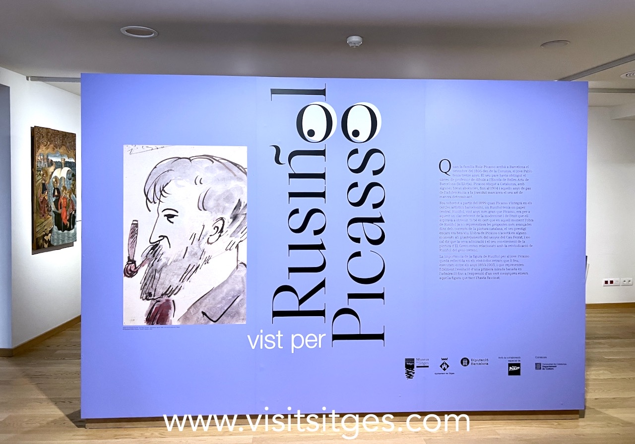 Exposició ‘Rusiñol vist per Picasso’, Museus de Sitges 2023
