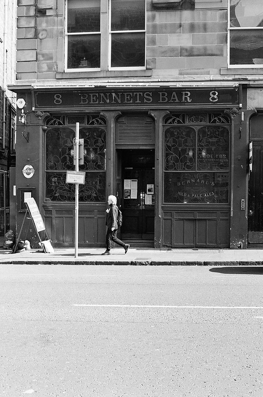 Bennets Bar, Edinburgh. EOS-1N 2023