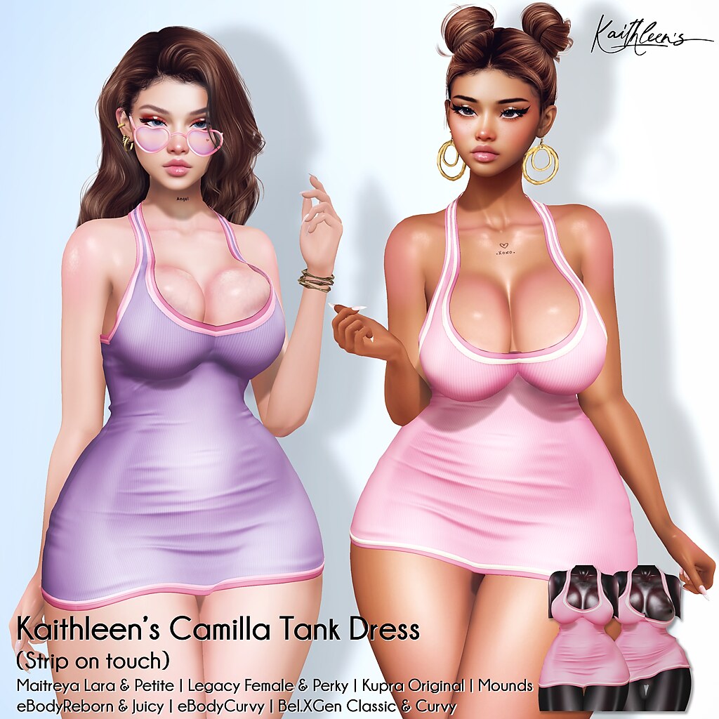 Kaithleen's Camilla Tank Dress @ FaMESHed + GIVEAWAY