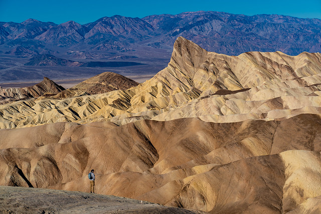Zabriskie point, Death Valley national park !!