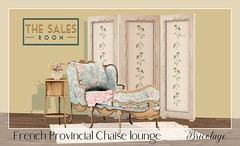 Bricolage French Provincial Chase Lounge/Set