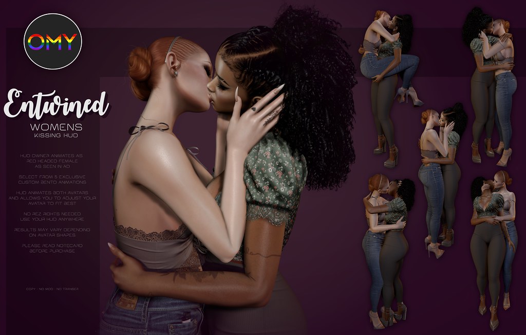 Womens "Entwined" Kissing HUD x Anthem
