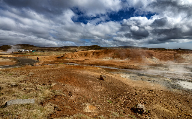 Seltun, hot springs and mud pots / Iceland