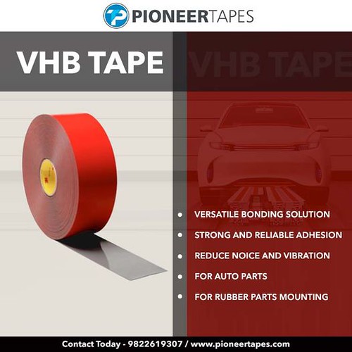 Introducing VHB Tape: The Ultimate Bonding Solution for All Your Mounting Needs!