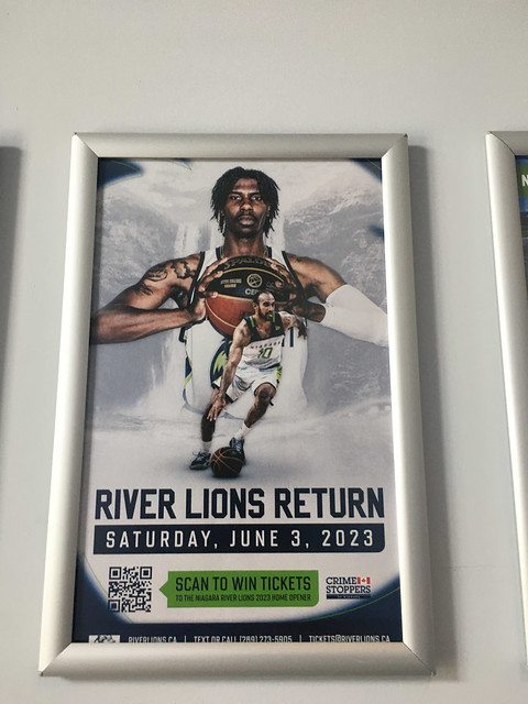 RIVER LIONS RETURN SATURDAY JUNE 3, 2023 @MERIDIAN CENTER Downtown St Catharines