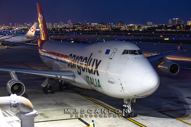 LX-YCV Cargolux Italia | Boeing 747-4R7F | Miami International Airport