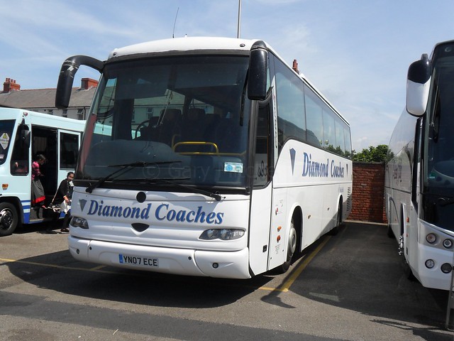 Diamond Coaches, Ossett - YN07ECE - UK-Independents20141022