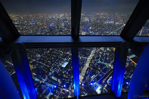 TOKYO SKYTREE at night