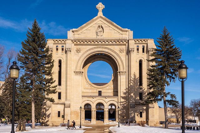 Saint Boniface Cathedral, Saint Boniface, Winnipeg, Manitoba, Canada