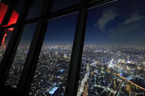 TOKYO SKYTREE at night