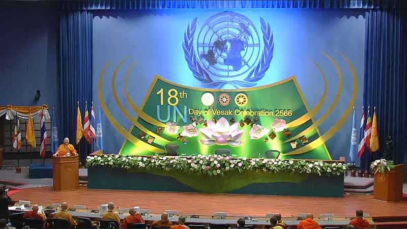 Hari Vesak PBB Ke-18 Dirayakan di Thailand