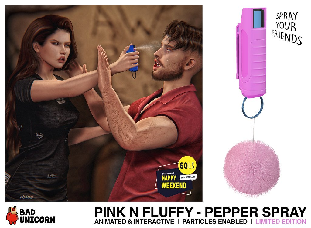 Pepper Spray – Pink N Fluffy