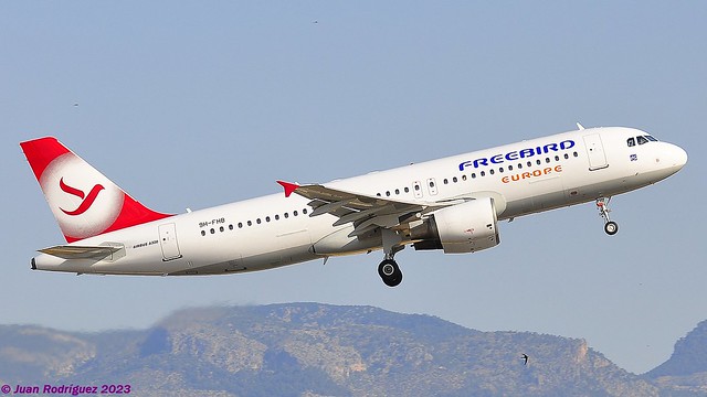 9H-FHB - Freebird Airlines Europe - Airbus A320-214 - PMI/LEPA