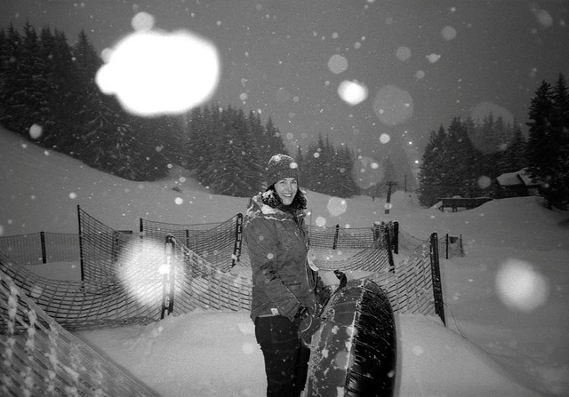Gina in the Snow, near Mount Hood, Oregon