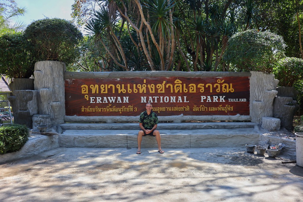 Entrada al parque nacional de Erawan