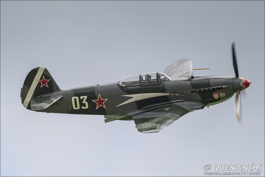 Yak-9 OO-RAW Airexpo Muret Evenement Aerien photography Evenement Aerien 2023