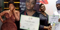 u201cThis goes a long way in my heartu201d Eniola Badmus grateful as she receives priceless award from Seyi Tinubu