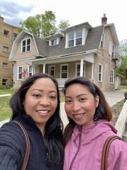 What is special about the house behind us?