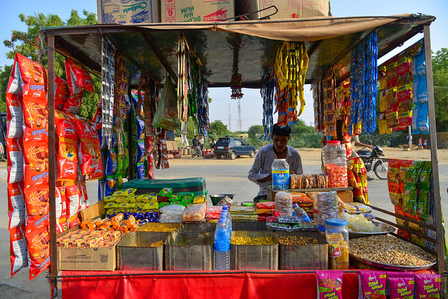 Street vendor in Rajasthan, India
