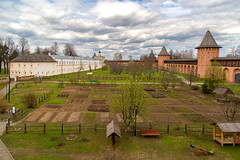 Apothecary garden at the Suzdal Kremlin