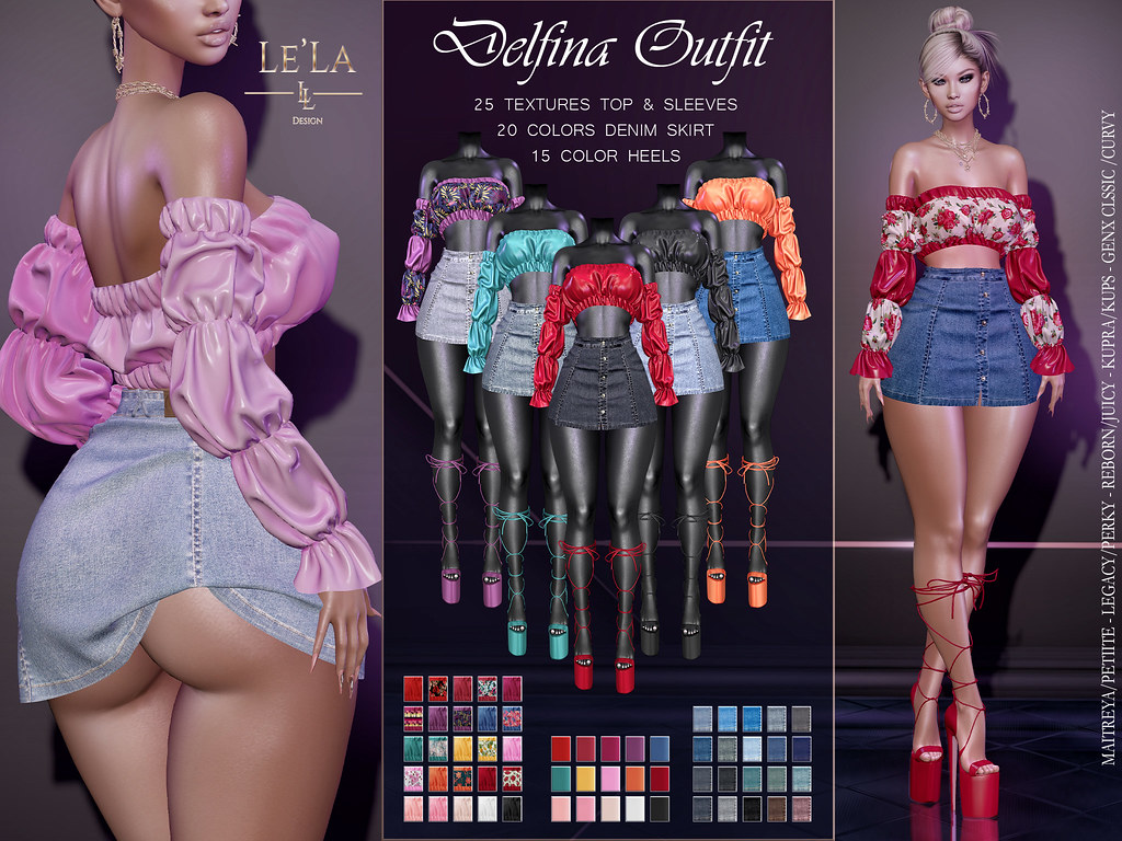 {Le'La} Delfina Outfit 50% off promo 99L♥