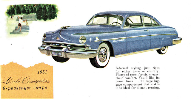 1951 Lincoln Cosmopolitan 6-Passenger Coupe
