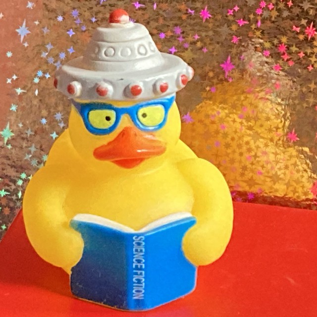 A ducky who loves sci-fi