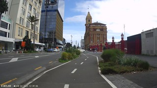 Quay St and Auckland Ferry Building