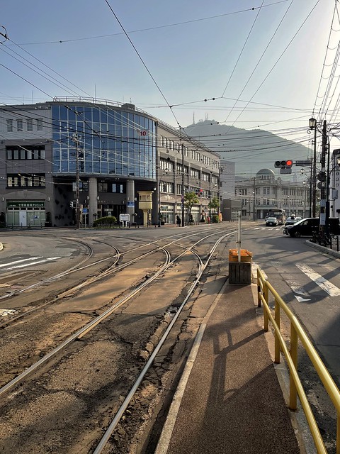 Streetcar Tracks in Hakodate