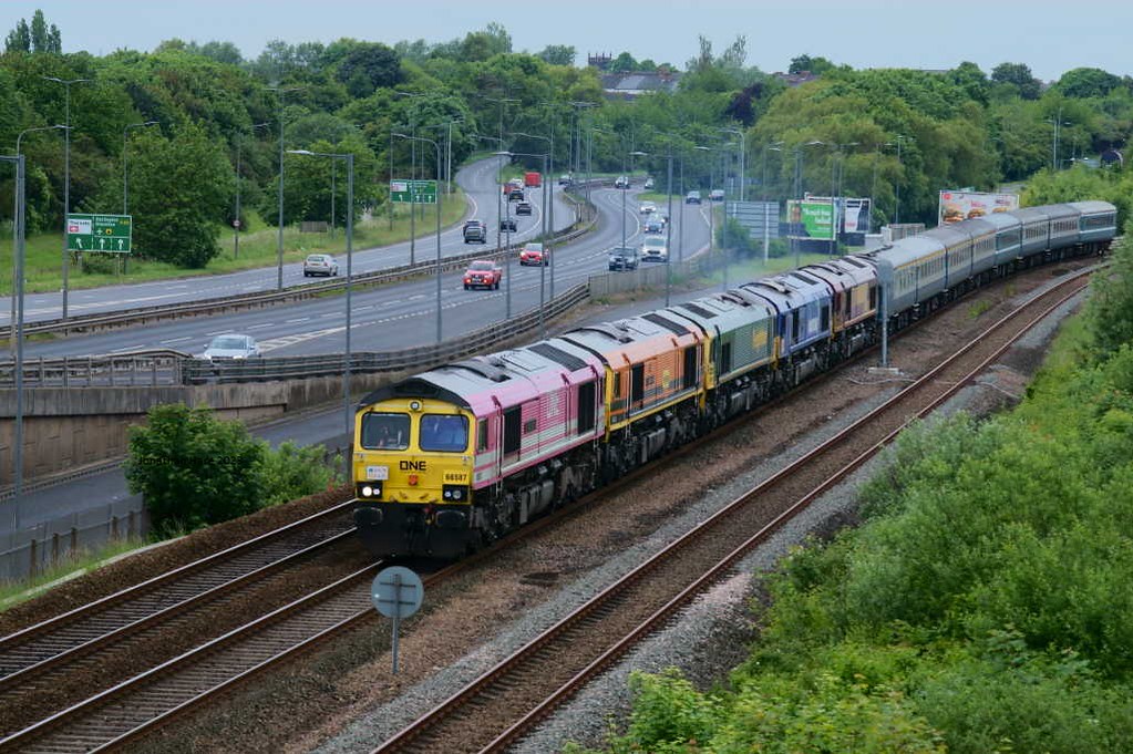 66587, 66419, 66505, 66047 & 66172 Tees Yard | 66587, 66419,… | Flickr