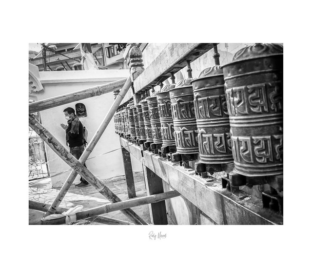 Prayer Wheels: Discovering Serenity at Boudhanath Stupa