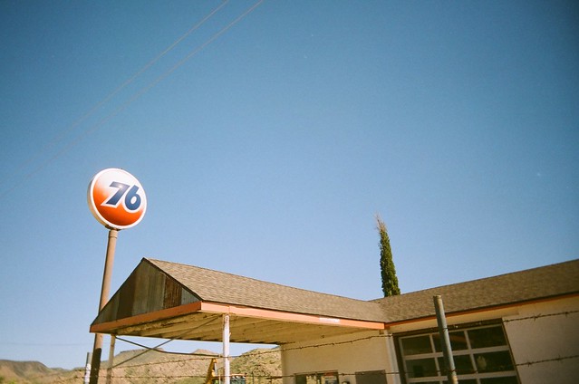On Route 66 near Kingman, AZ