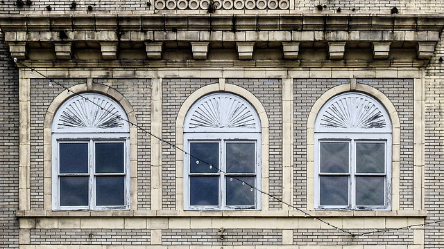 Facade / windows / historic / detail / architecture  arches